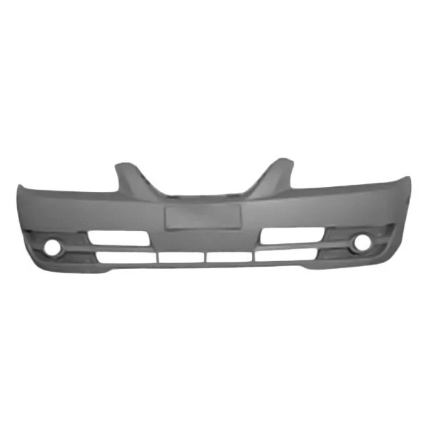 Bumper Cover Front w/o Side Mouldings Primed for Hyundai Elantra Sedan 2004–2006