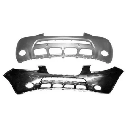 Bumper Cover Front w/Two Tone Paint Primed CAPA for Hyundai Santa Fe 2007–2009