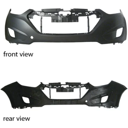 Bumper Cover Front Primed CAPA for Hyundai Tucson 2010–2015