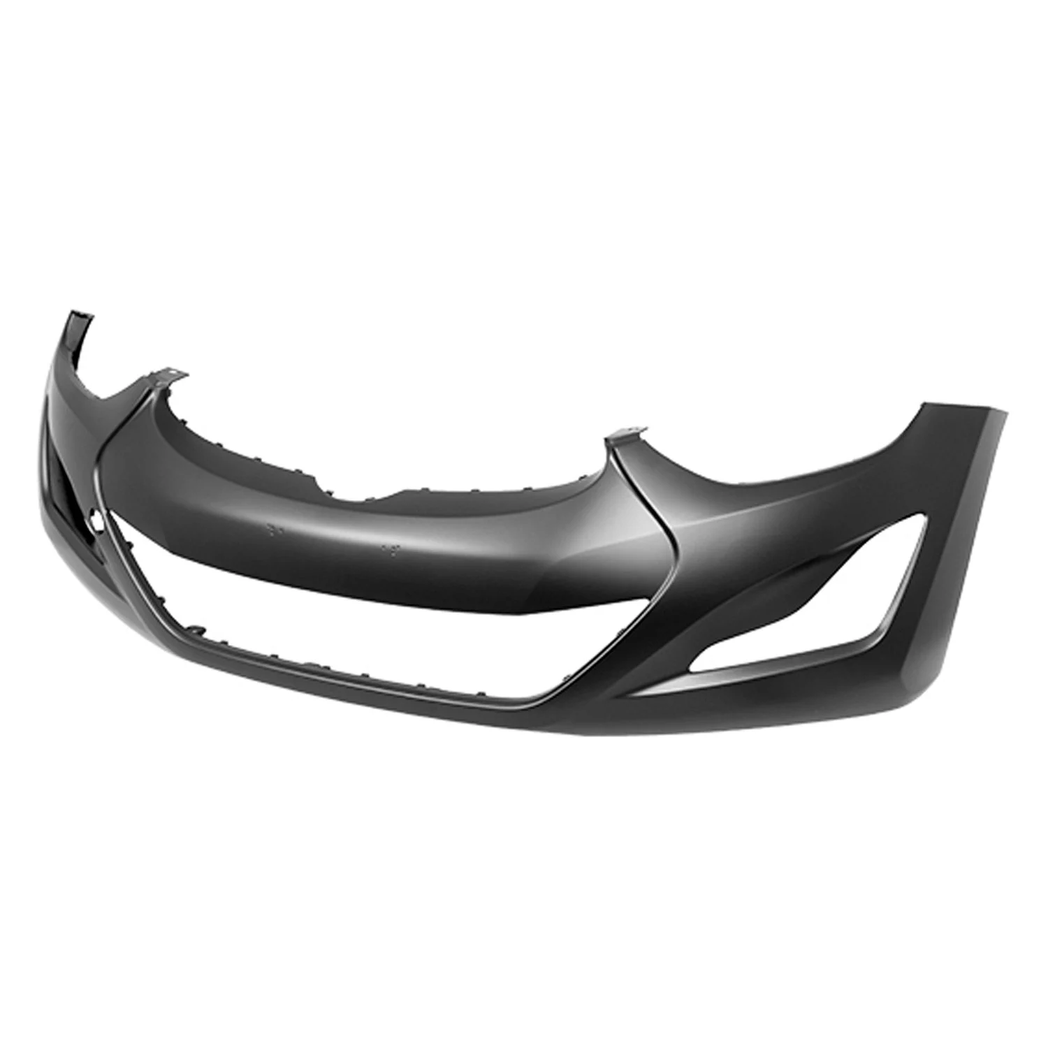 Bumper Cover Front Primed Korea Built CAPA for Hyundai Elantra Sedan 2014–2016