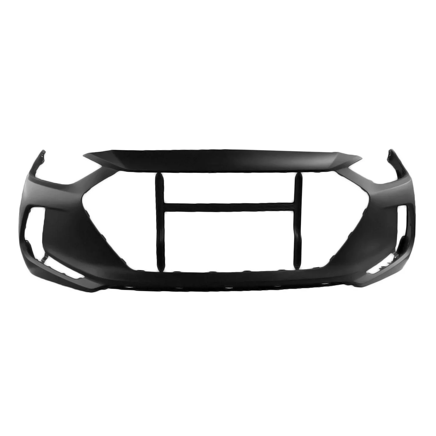 Bumper Cover Front Primed USA Built CAPA for Hyundai Elantra Sedan 2017–2018
