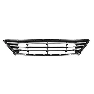 Bumper Cover Grille Front Black Bars USA Built for Hyundai Elantra 2014–2016