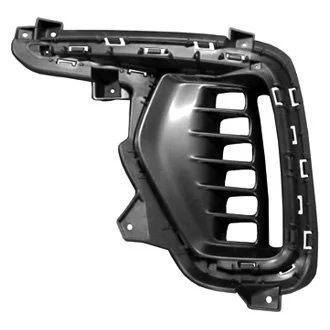 Bumper Insert Front Left Fog Lamp Opening Cover w/o Fog Lamps for Hyundai Santa Fe Santa Fe XL