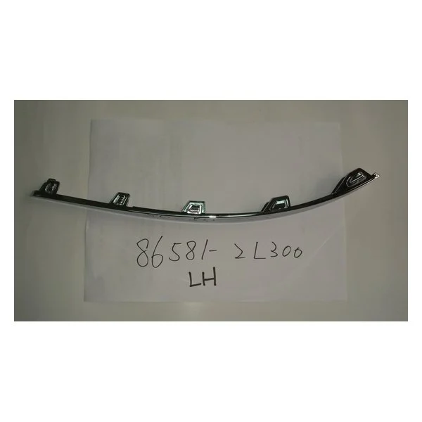 Bumper Cover Molding Front Left for Hyundai Elantra Hatchback 2009–2012