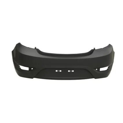 Bumper Cover Rear Primed CAPA for Hyundai Accent Hatchback 2012–2017