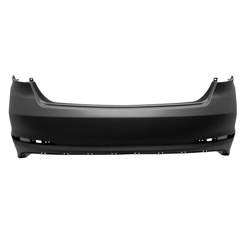Bumper Cover Rear w/o Rear Object Sensors Primed for Hyundai Sonata GL Limited SE GLS Sport Premium Eco Sport 2.0T Ultimate 2.0T Limited 2.0T Sport Tech 2015–2017