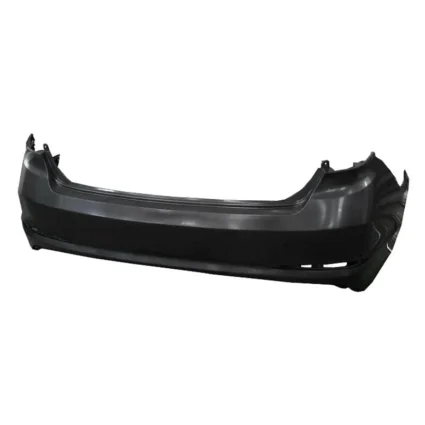 Bumper Cover Rear w/o Rear Object Sensors Primed CAPA for Hyundai Sonata GL Limited SE GLS Sport Premium Eco Sport 2.0T Ultimate 2.0T Limited 2.0T Sport Tech 2015–2017