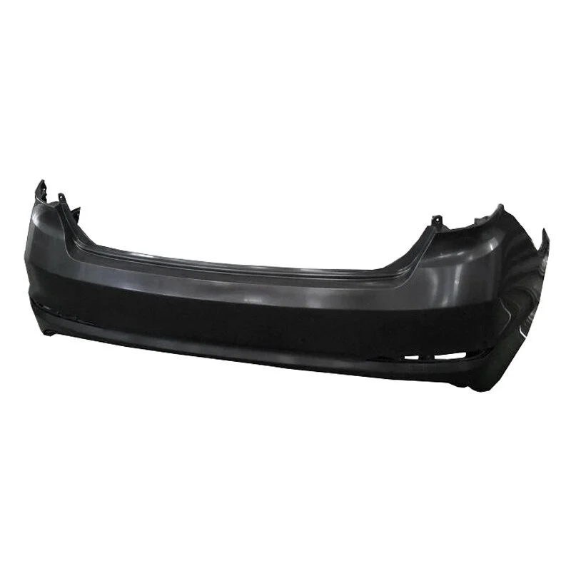 Bumper Cover Rear w/o Rear Object Sensors Primed CAPA for Hyundai Sonata GL Limited SE GLS Sport Premium Eco Sport 2.0T Ultimate 2.0T Limited 2.0T Sport Tech 2015–2017