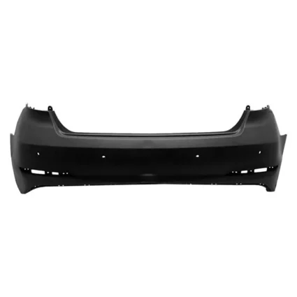 Bumper Cover Rear w/Rear Object Sensors Primed for Hyundai Sonata GL Limited SE GLS Sport Premium Eco Sport 2.0T Ultimate 2.0T Limited 2.0T Sport Tech 2015–2017