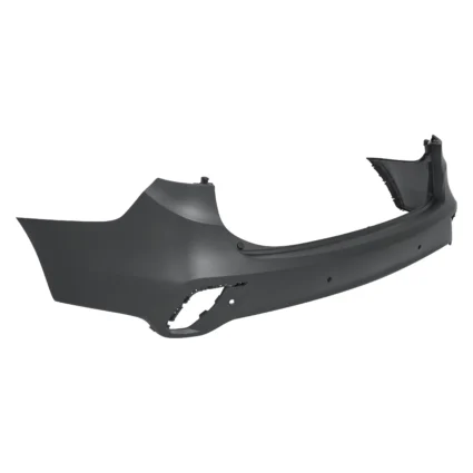 Bumper Cover Rear w/Parking Sensors Primed CAPA for Hyundai Santa Fe Santa Fe XL