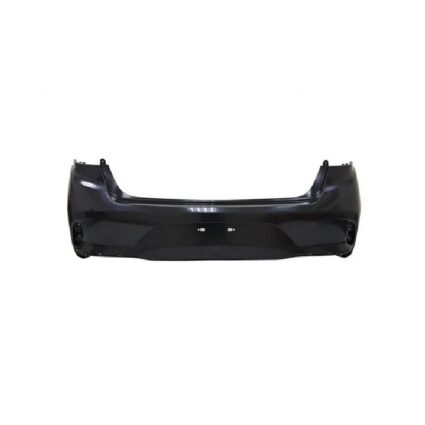 Bumper Cover Rear w/o Park Assist System w/o Rear Object Sensors Primed for Hyundai Sonata Hybrid Limited Hybrid SE Plug-In Hybrid Plug-In Hybrid Limited Hybrid GL Hybrid GLS Plug-In Hybrid Ultimate Hybrid Ultimate Hybrid Luxury Hybrid Preferred 2018–2019