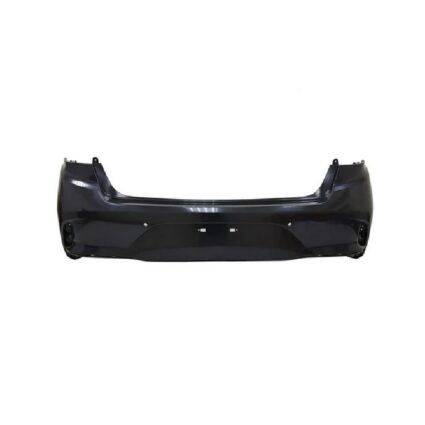 Bumper Cover Rear w/Rear Object Sensors Primed for Hyundai Sonata Hybrid Limited Hybrid SE Plug-In Hybrid Plug-In Hybrid Limited Hybrid GL Hybrid GLS Plug-In Hybrid Ultimate Hybrid Ultimate Hybrid Luxury Hybrid Preferred 2018–2019