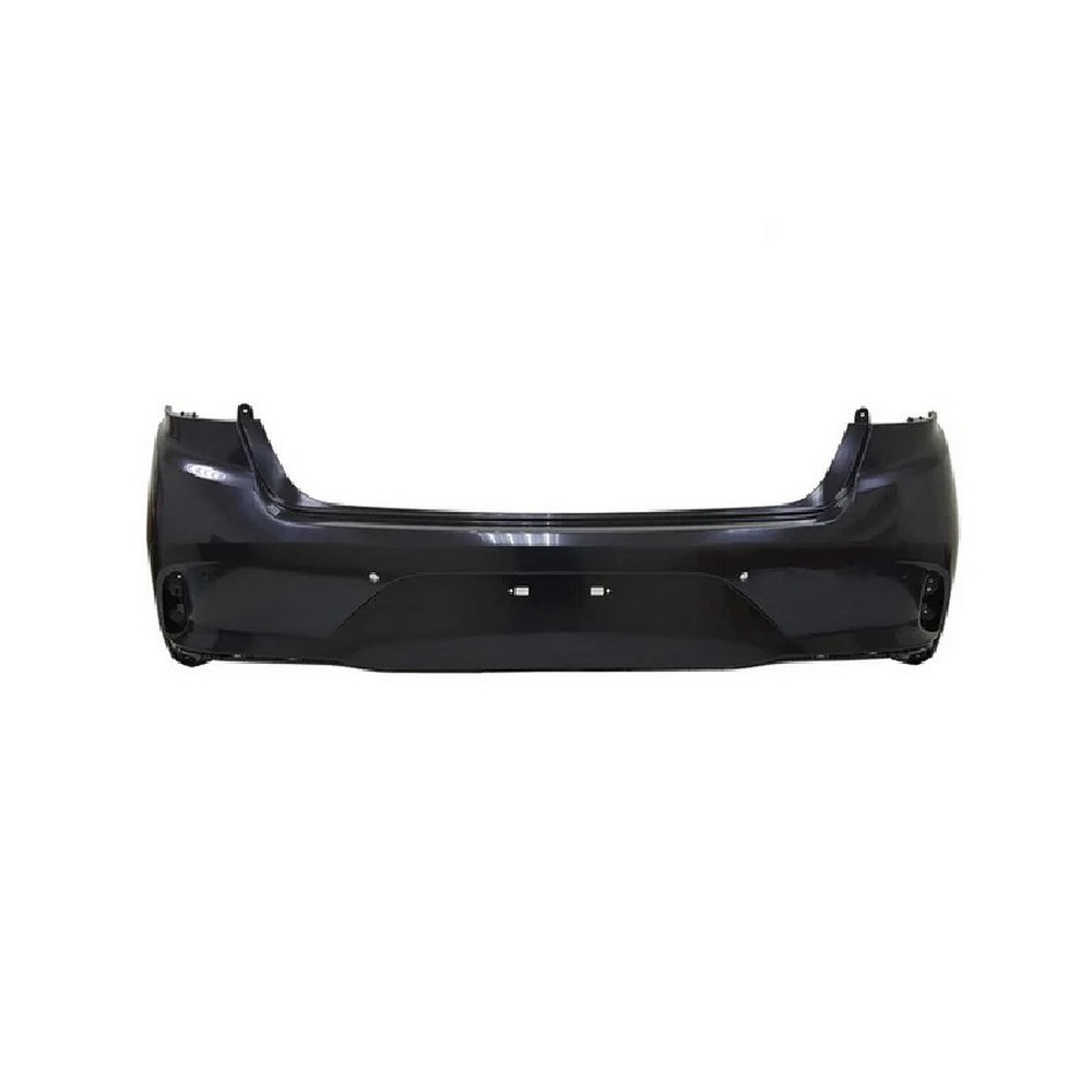 Bumper Cover Rear w/Rear Object Sensors Primed for Hyundai Sonata Hybrid Limited Hybrid SE Plug-In Hybrid Plug-In Hybrid Limited Hybrid GL Hybrid GLS Plug-In Hybrid Ultimate Hybrid Ultimate Hybrid Luxury Hybrid Preferred 2018–2019