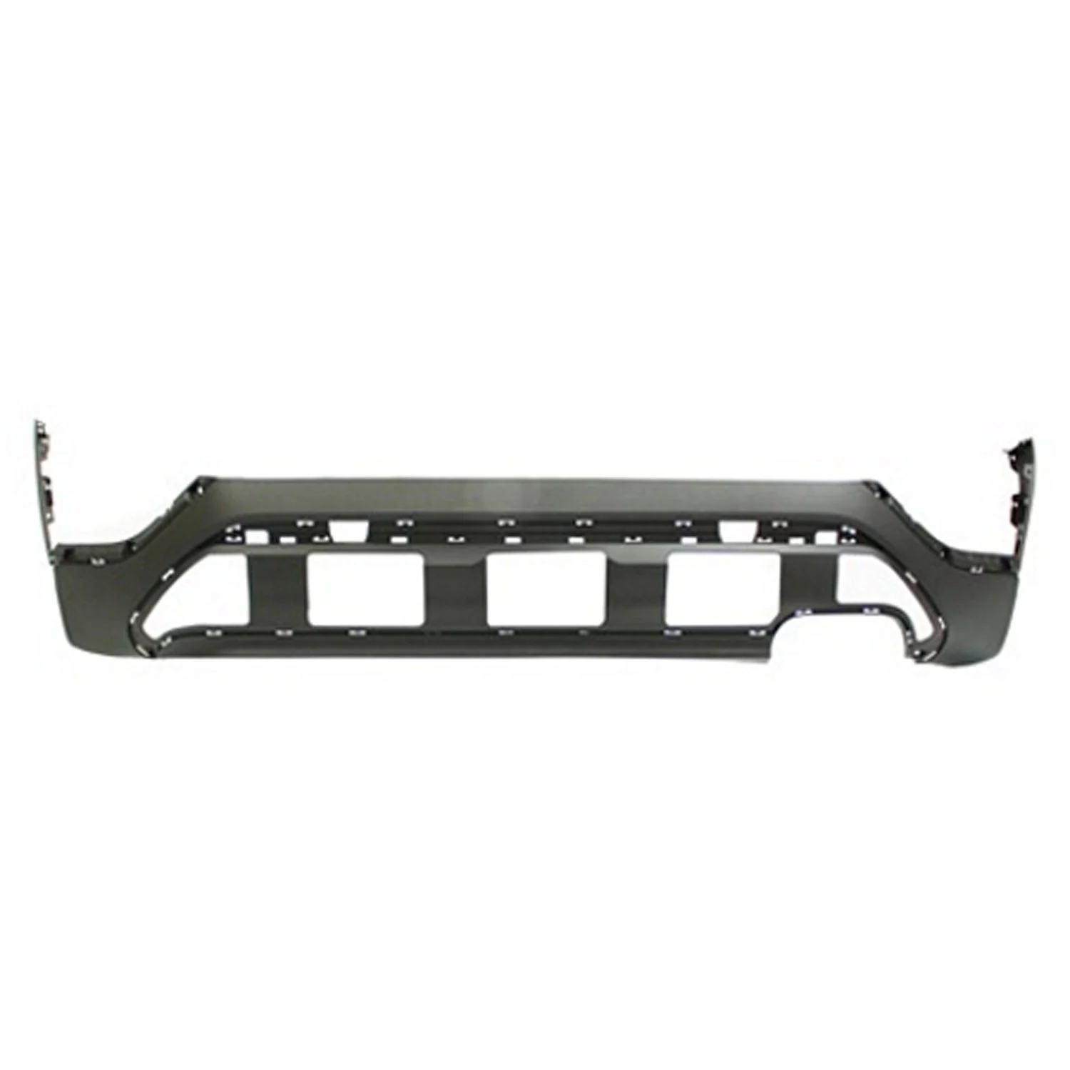 Bumper Cover Rear Lower w/o Parking Sensors Textured for Hyundai Santa Fe 2019–2020