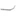 Bumper Cover Molding Rear Left Dark Chrome for Hyundai Santa Fe 2019–2020
