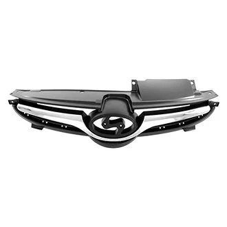 Grille Assembly Black/Chrome Korea Built for Hyundai Elantra Sedan 2014–2015