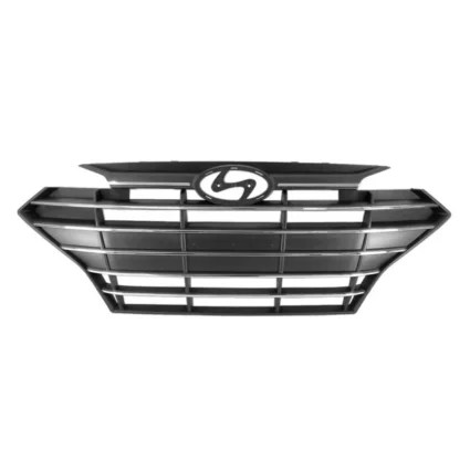 Grille Assembly w/o Intelligent Cruise Control USA Built for Hyundai Elantra Sedan 2019–2020