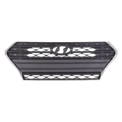 Grille Assembly w/o Fog Lamps w/Chrome Frame for Hyundai Accent Sedan Hatchback SE Essential 2018–2020