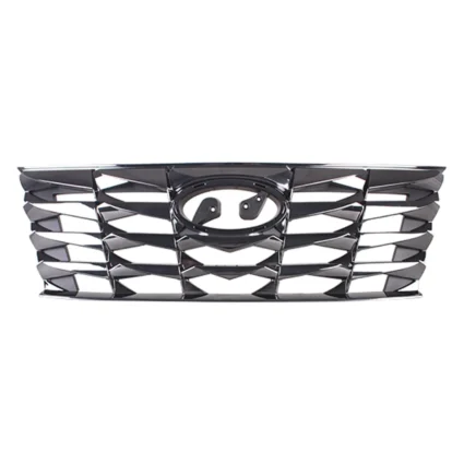 Grille Assembly Dark Chrome for Hyundai Tucson Luxury Hybrid Luxury Plug-In Hybrid Preferred SEL 2022–2024
