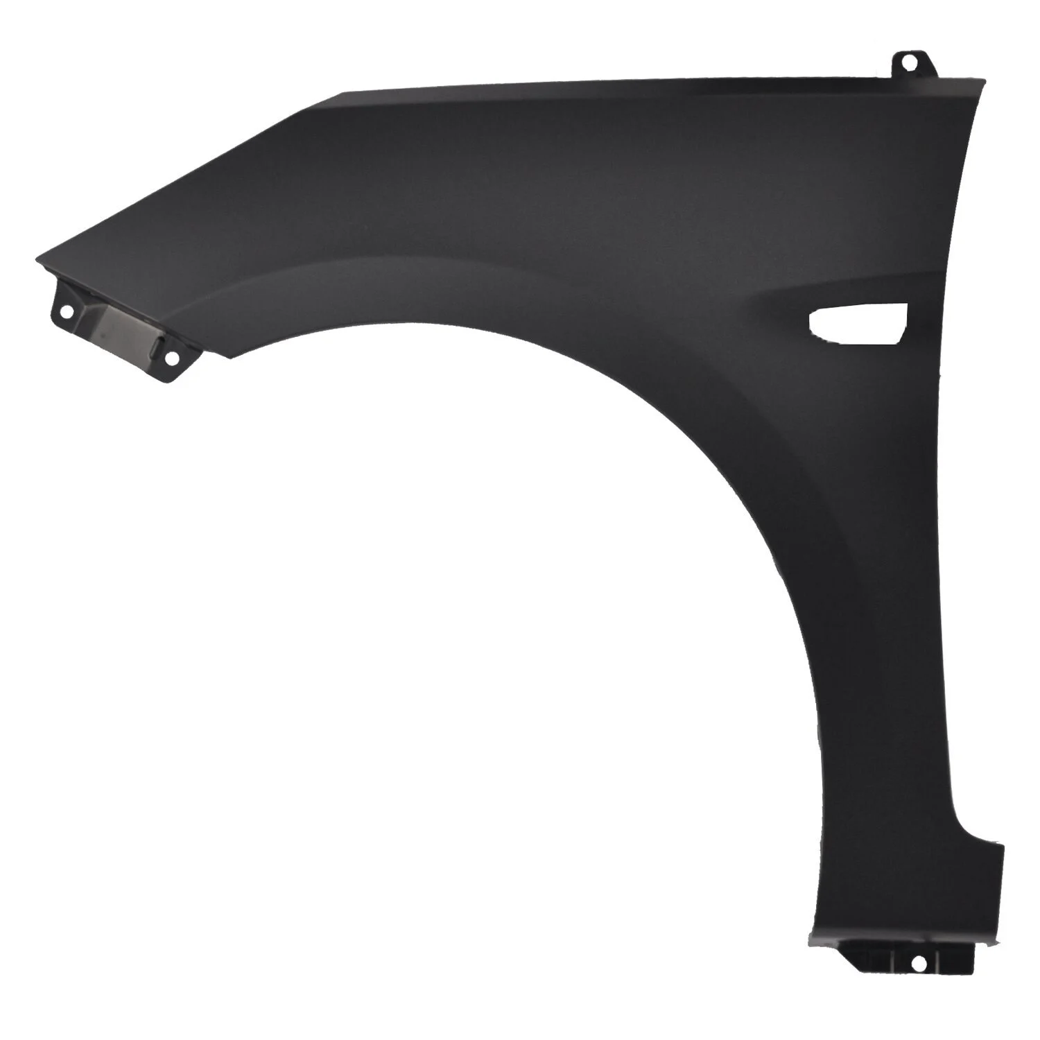 Fender Front Left To 4-1-11 w/Side Lamp Hole CAPA for Hyundai Accent 2012