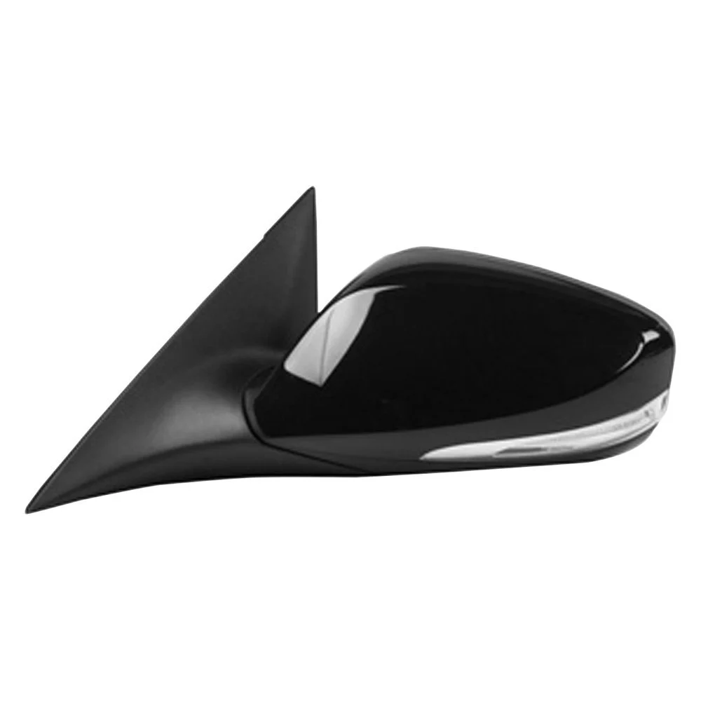 Door Mirror Assembly Left Power Non-Heated w/o Panoramic w/Signal Lamp w/Cover for Hyundai Veloster 2012–2013