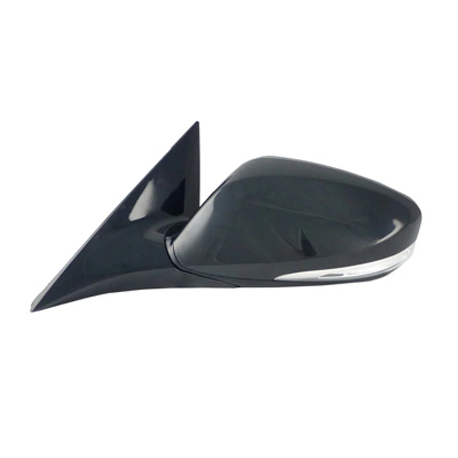 Door Mirror Assembly Left Power Heated w/Panoramic w/Signal Lamp w/Cover for Hyundai Veloster 2012–2013
