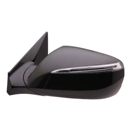 Door Mirror Assembly Left Power Heated w/Signal Lamp w/o Blind Spot Detection for Hyundai Santa Fe Sport 2013–2017