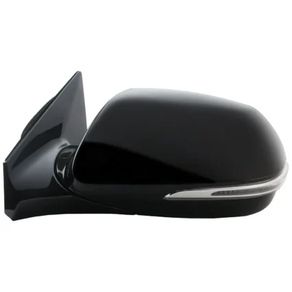 Door Mirror Assembly Left Power Heated w/Signal Lamp w/o Blind Spot Detection for Hyundai Santa Fe 2012–2016
