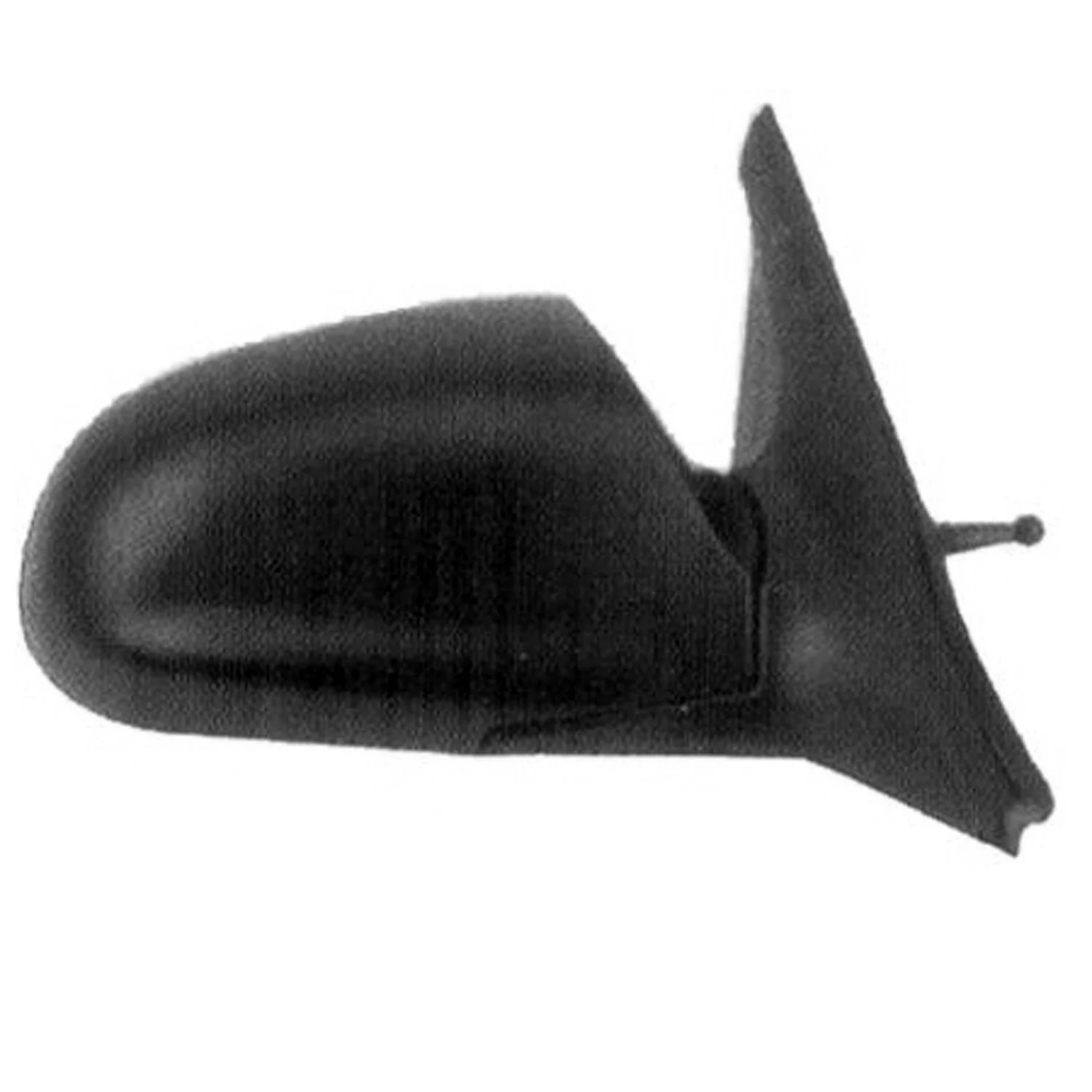 Door Mirror Assembly Right Manual Black for Hyundai Accent Sedan 2000–2002