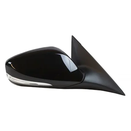 Door Mirror Assembly Right Power Non-Heated w/o Panoramic w/Signal Lamp w/Cover for Hyundai Veloster 2012–2013