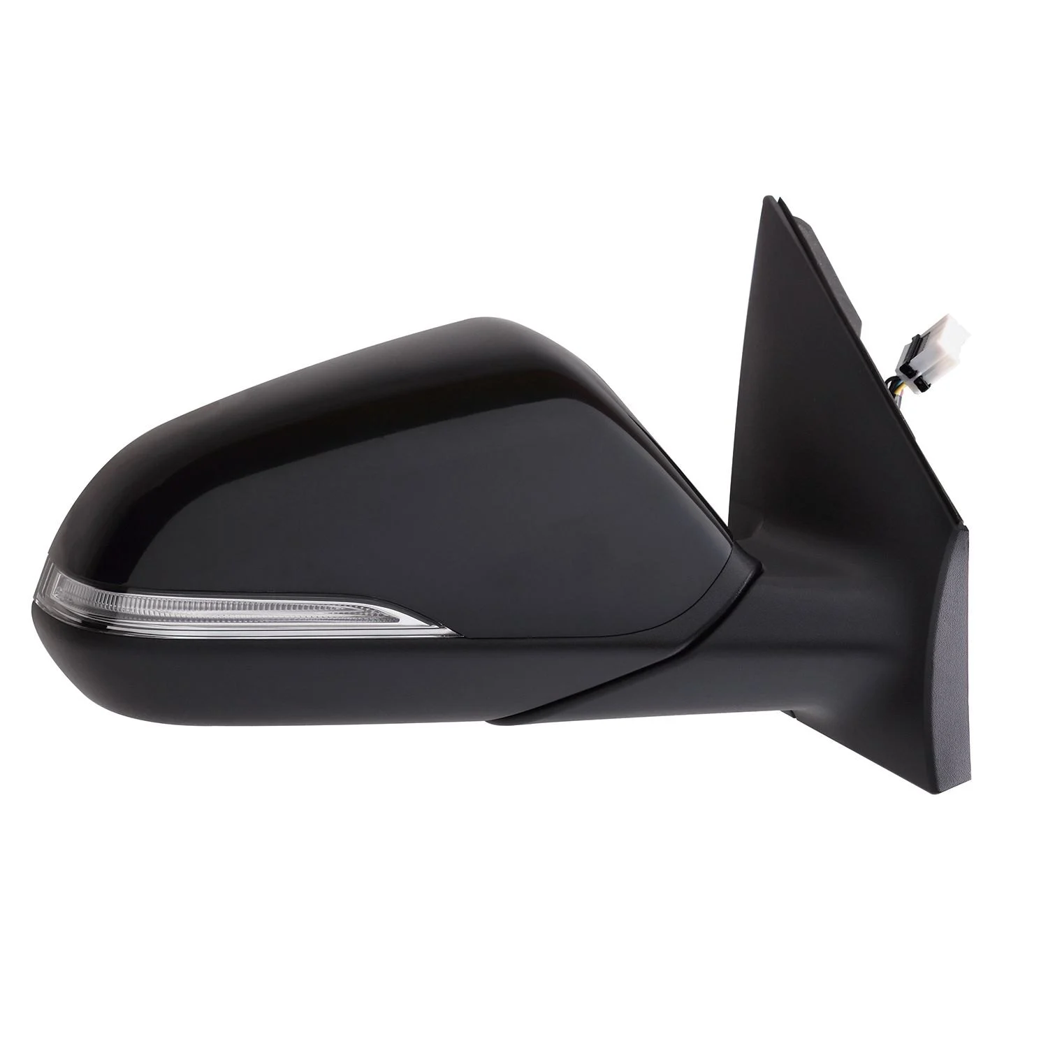 Door Mirror Assembly Right Power Heated w/o Blind Spot Detection w/Signal Lamp for Hyundai Sonata 2015–2017