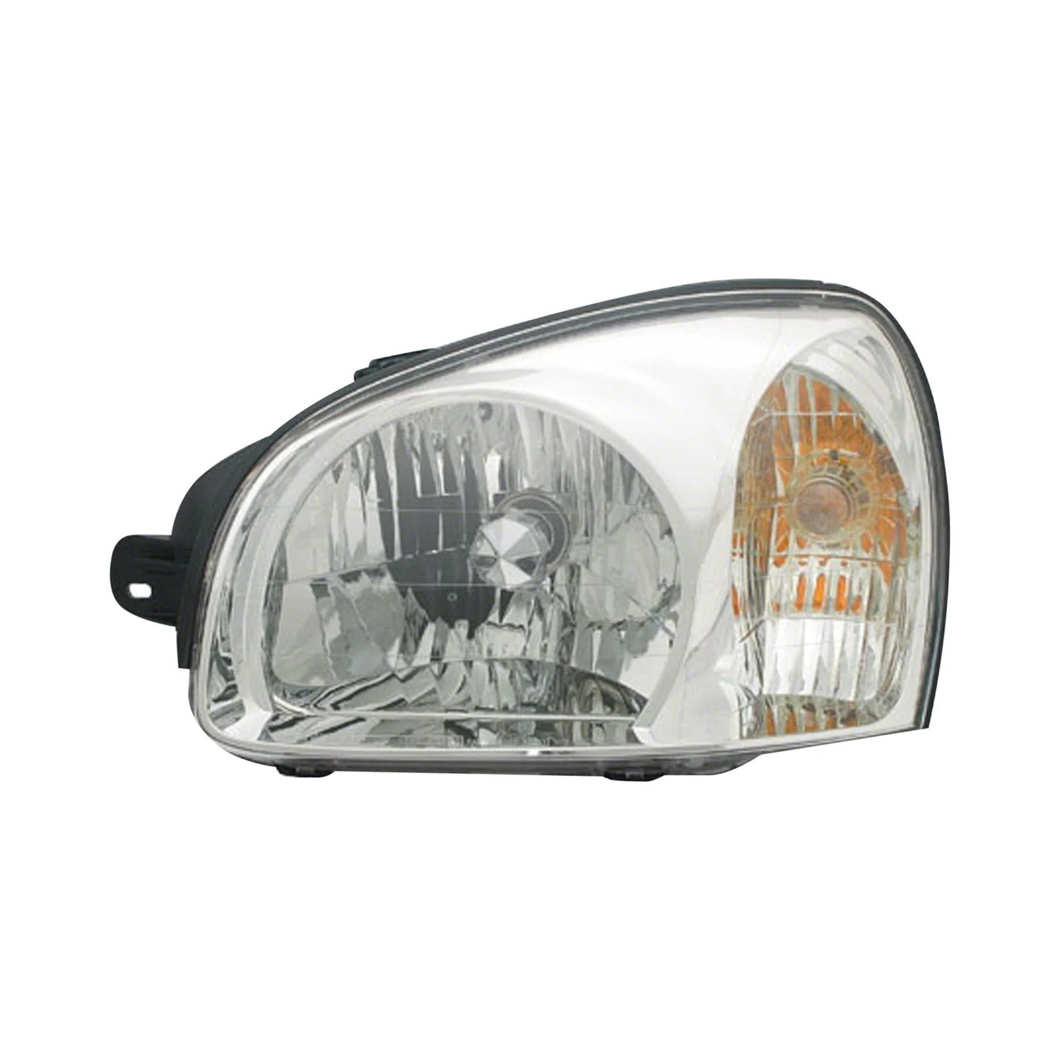 Headlight Assembly Composite Left Includes Park/Signal Lamps From 7/15/03 for Hyundai Santa Fe 2003–2006