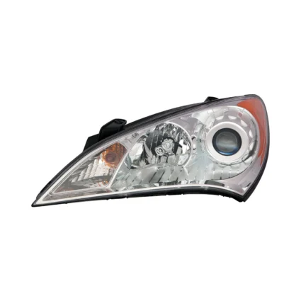 Headlight Assembly Composite Left Halogen CAPA for Hyundai Genesis Coupe 2010–2012