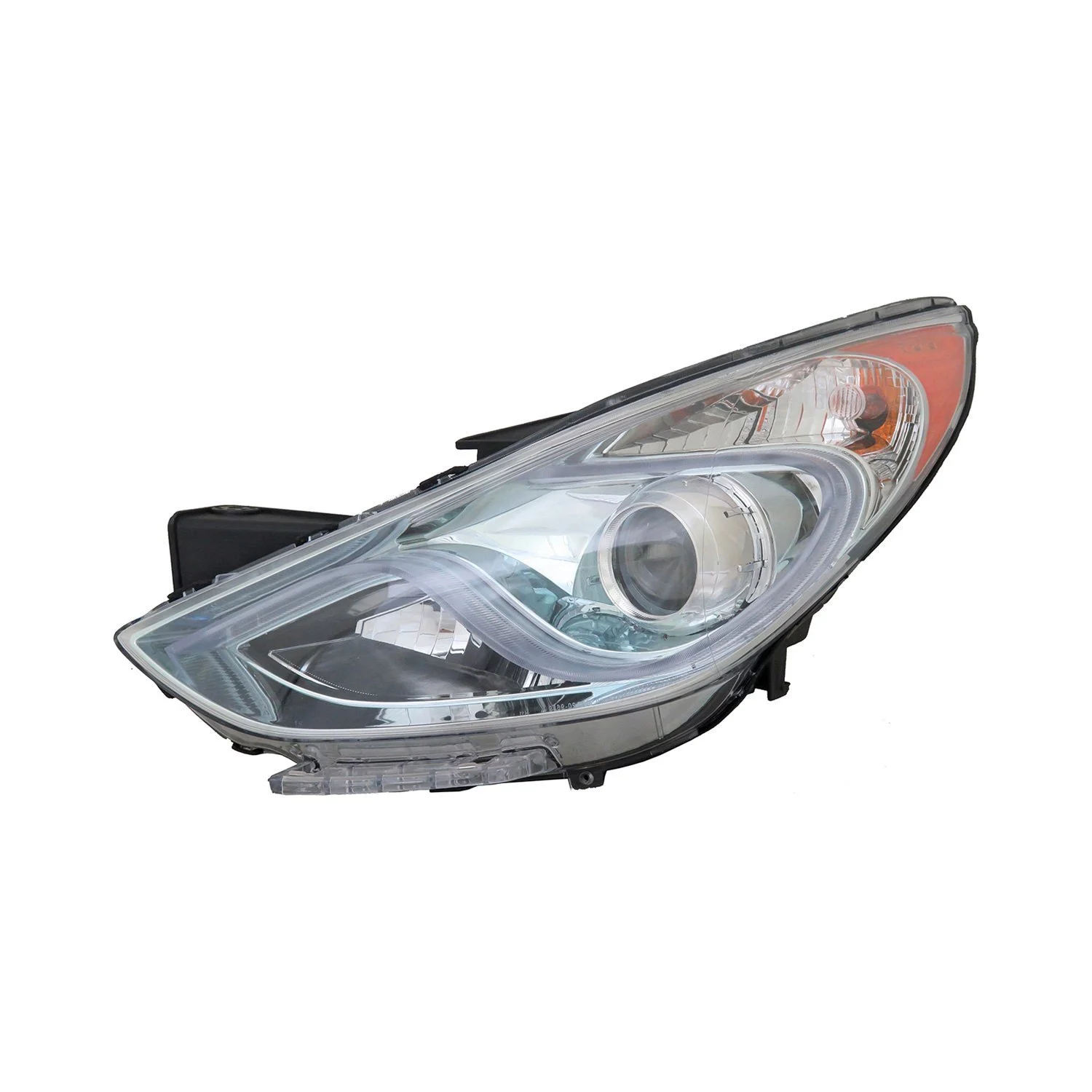 Headlight Assembly Composite Left CAPA for Hyundai Sonata Hybrid Hybrid Premium Hybrid Limited 2011–2015
