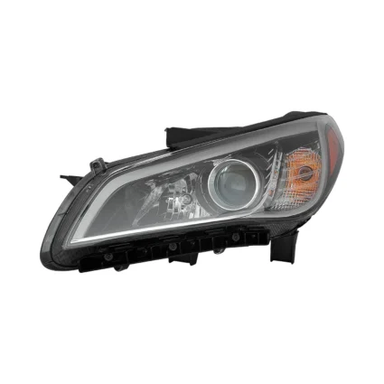 Headlight Assembly Composite Left Halogen for Hyundai Sonata Limited Sport Sport 2.0T Limited 2.0T Sport Tech 2015–2017