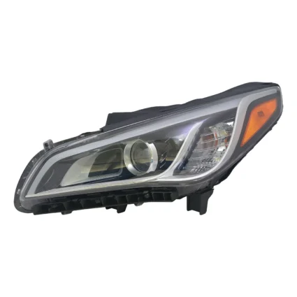 Headlight Assembly Composite Left HID w/o Dynamic Bending Light CAPA for Hyundai Sonata 2015–2017