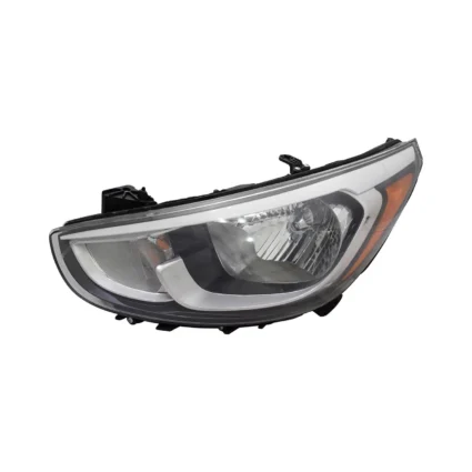 Headlight Assembly Composite Left CAPA for Hyundai Accent 2015–2017