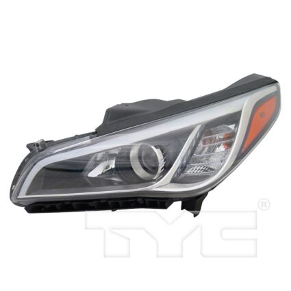 Headlight Assembly Composite Left w/DRL Canada Type for Hyundai Sonata Eco SE 2015–2017