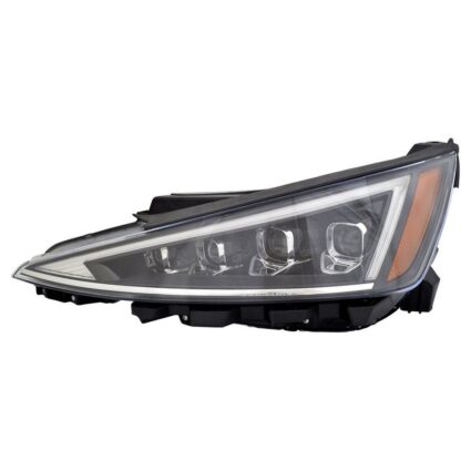 Headlight Assembly Composite Left LED USA Built CAPA for Hyundai Elantra 2019–2020