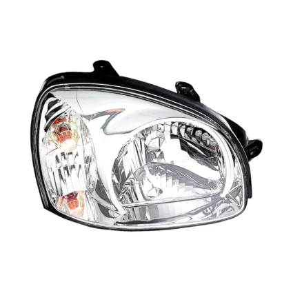 Headlight Assembly Composite Right Includes Park/Signal Lamps From 7/15/03 for Hyundai Santa Fe 2003–2006