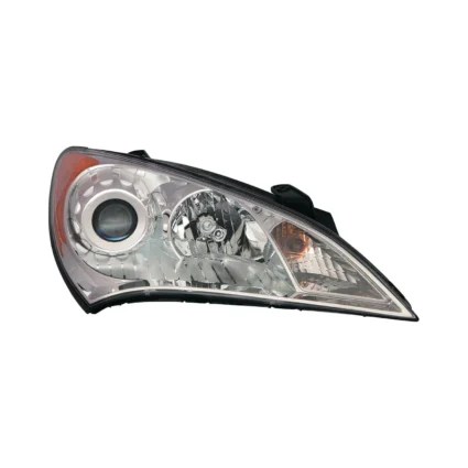 Headlight Assembly Composite Right Halogen for Hyundai Genesis Coupe 2010–2012