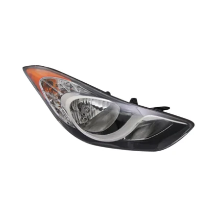 Headlight Assembly Composite Right USA Built CAPA for Hyundai Elantra Sedan 2011–2013