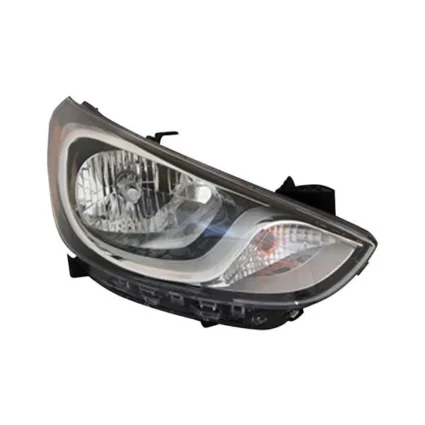 Headlight Assembly Composite Right Standard Type CAPA for Hyundai Accent Sedan Hatchback 2012–2014
