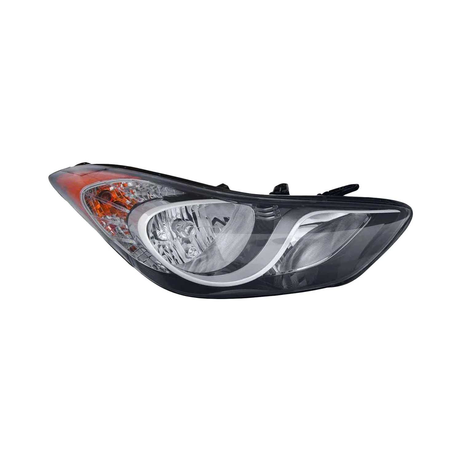 Headlight Assembly Composite Right Korea Built CAPA for Hyundai Elantra Elantra Coupe