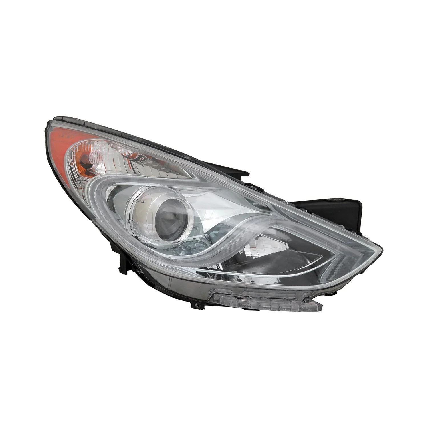 Headlight Assembly Composite Right CAPA for Hyundai Sonata Hybrid Hybrid Premium Hybrid Limited 2011–2015