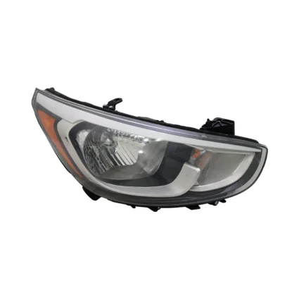 Headlight Assembly Composite Right for Hyundai Accent 2015–2017