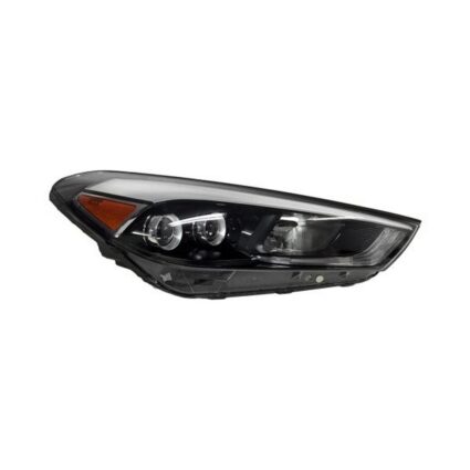 Headlight Assembly Composite Right Halogen w/LED Position Lamp for Hyundai Tucson 2016–2018