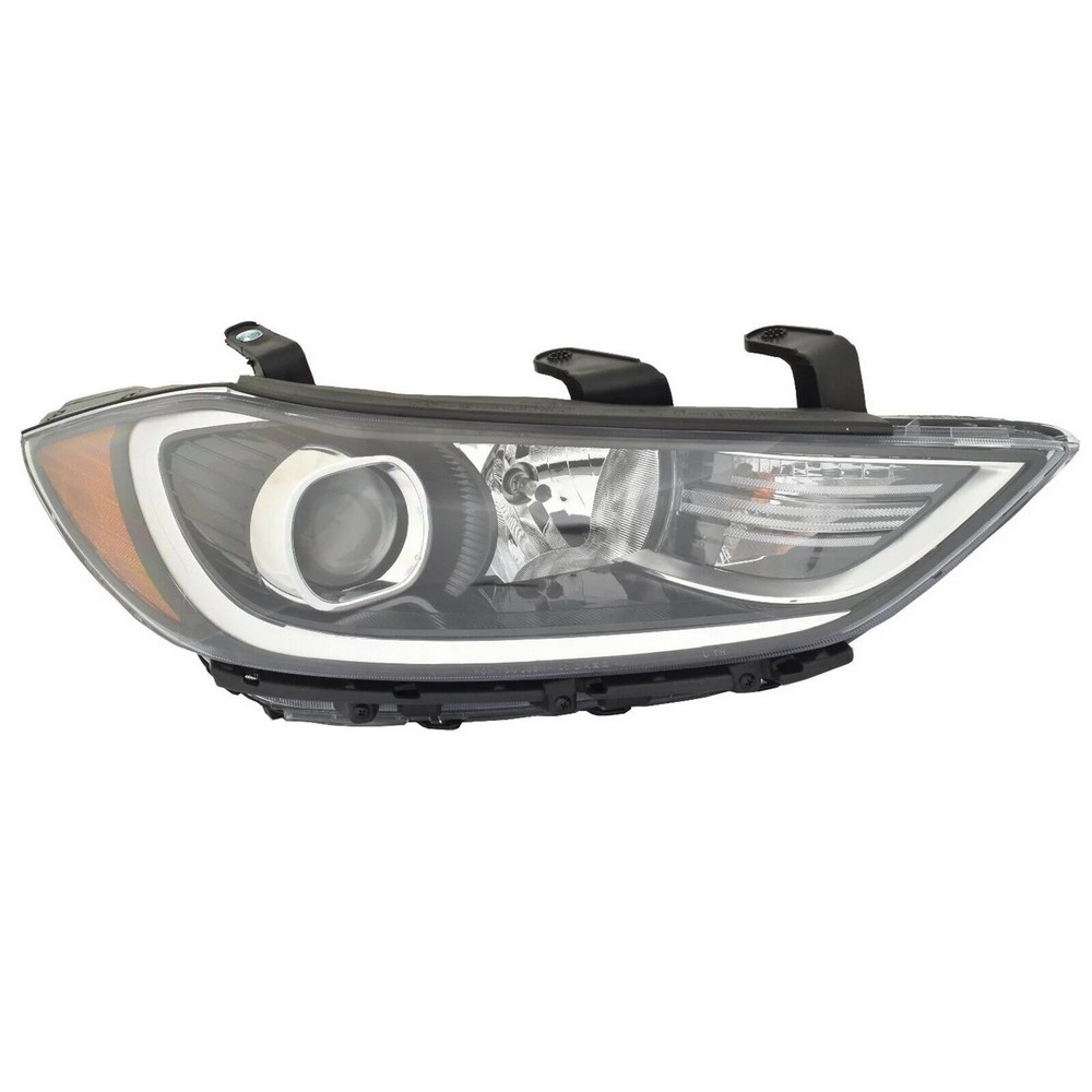 Headlight Assembly Composite Right HID Fixed Beam USA Built for Hyundai Elantra 2017–2018