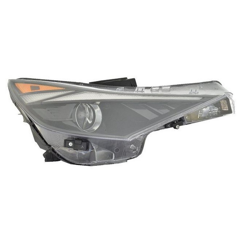 Headlight Assembly Composite Right Halogen Korea Built CAPA for Hyundai Elantra 2021–2023