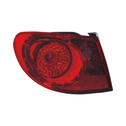 Tail Light Assembly Left Outer for Hyundai Elantra 2007–2010